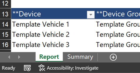 Detailed Trips Report