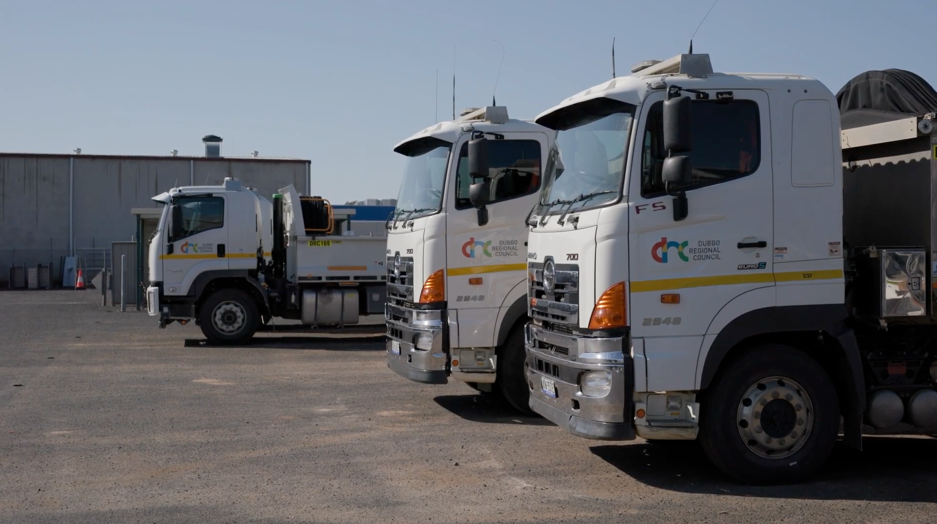 Trucks from Dubbo Regional Council