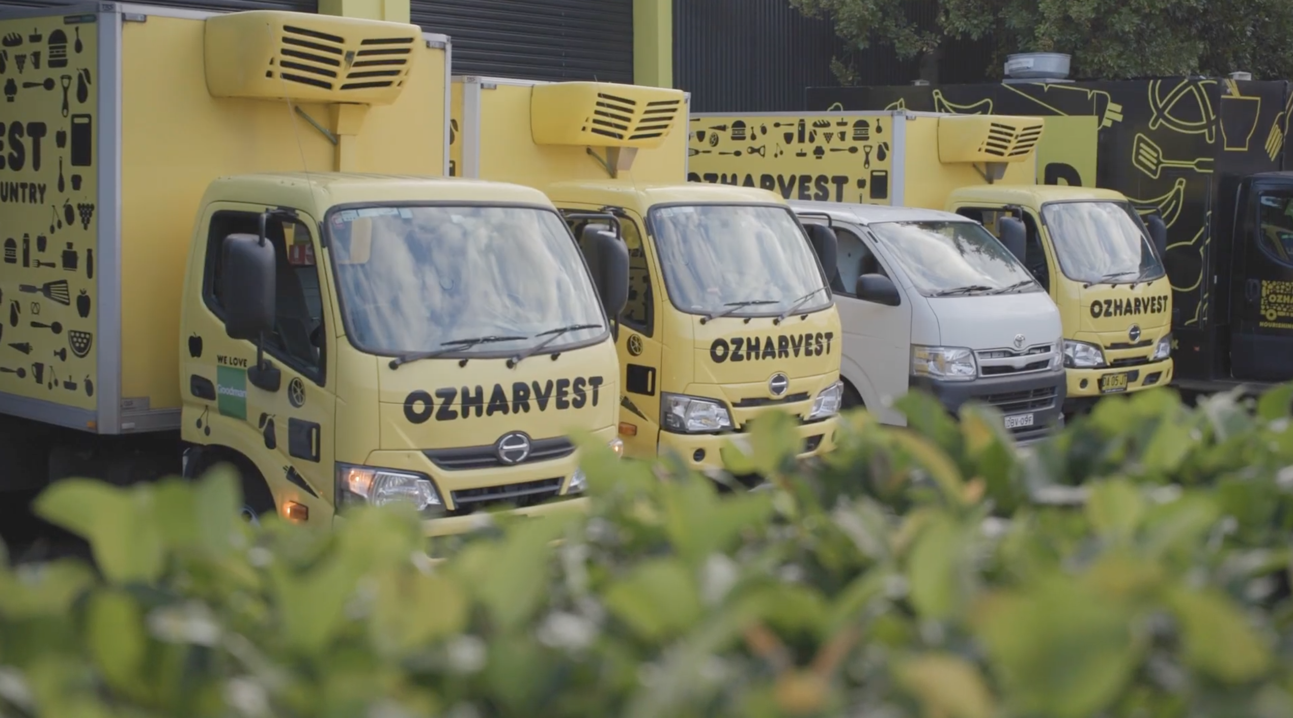 OzHarvest trucks