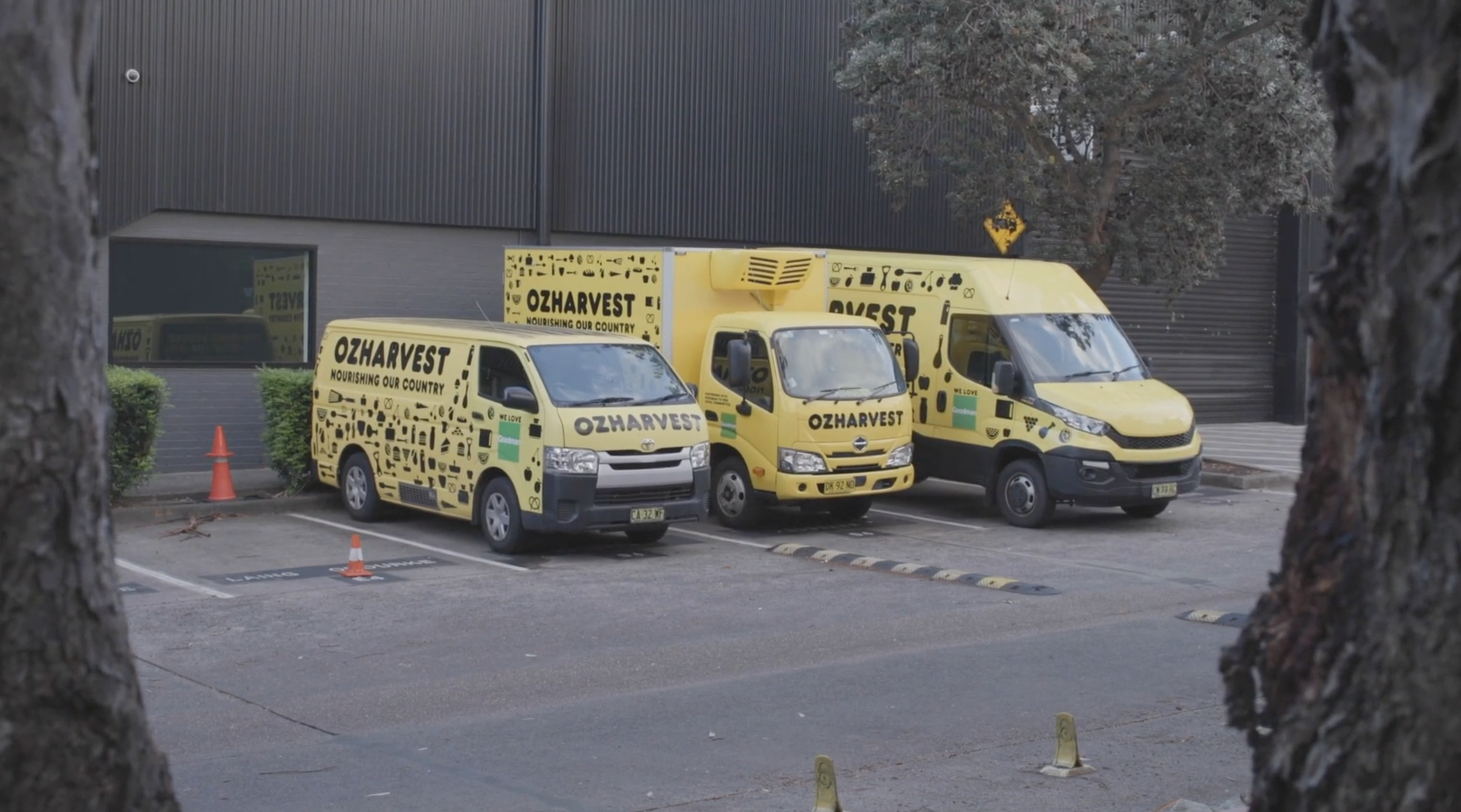 OzHarvest trucks