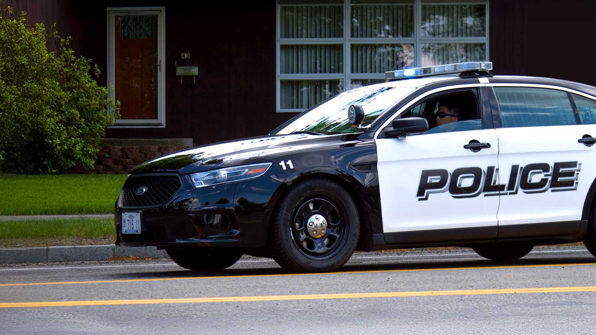 image of a police car