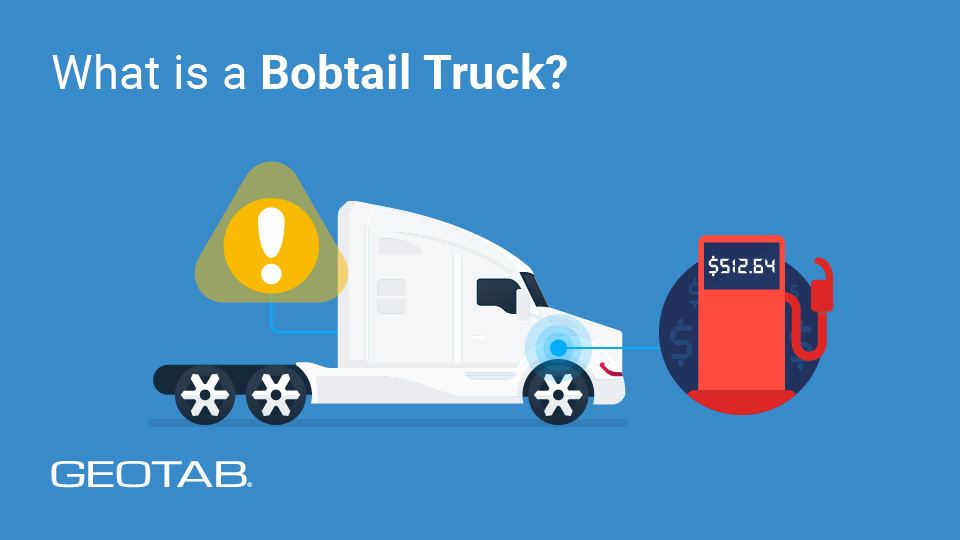 what is bobtail trucking illustration