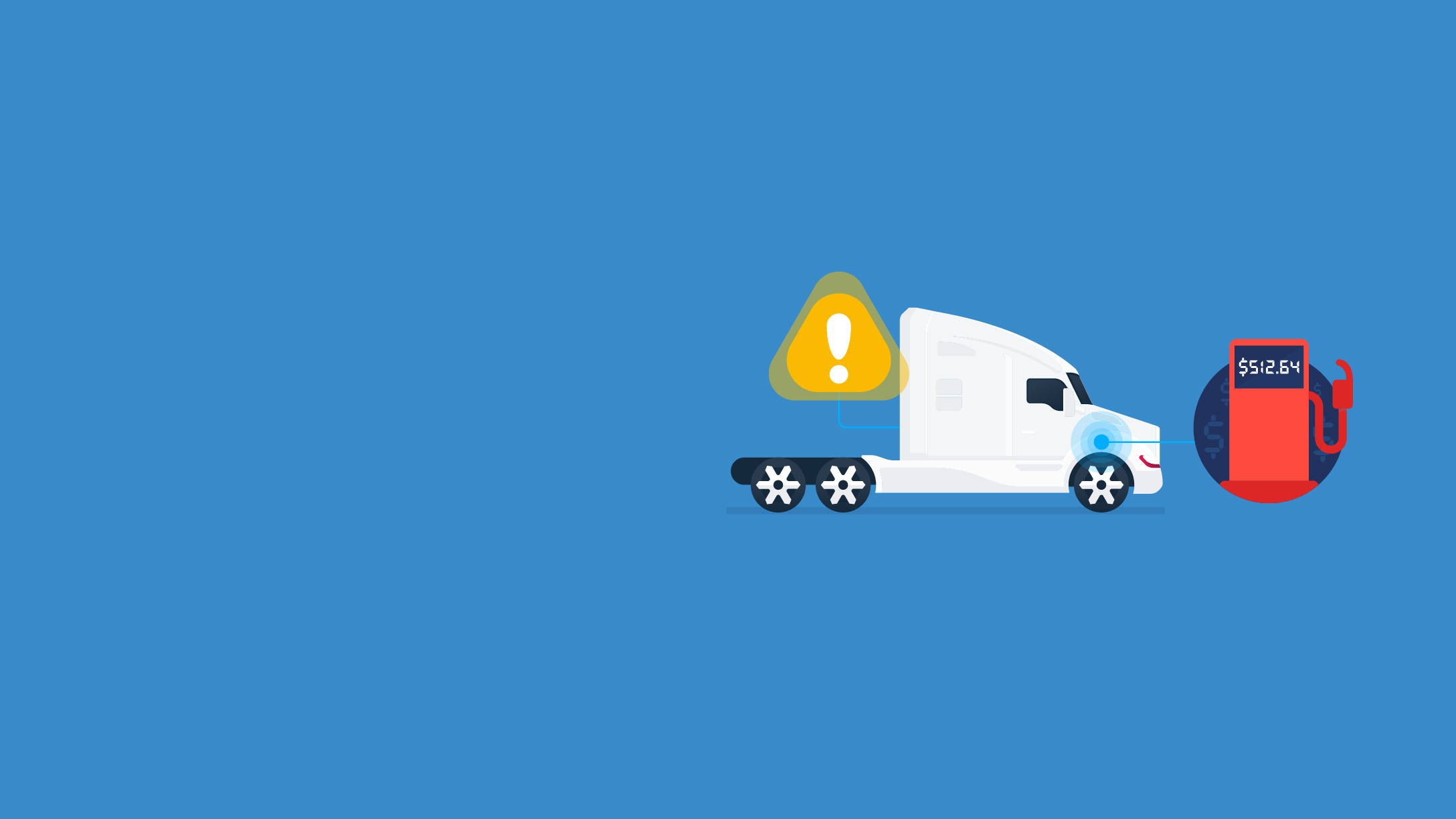 what is bobtail trucking illustration