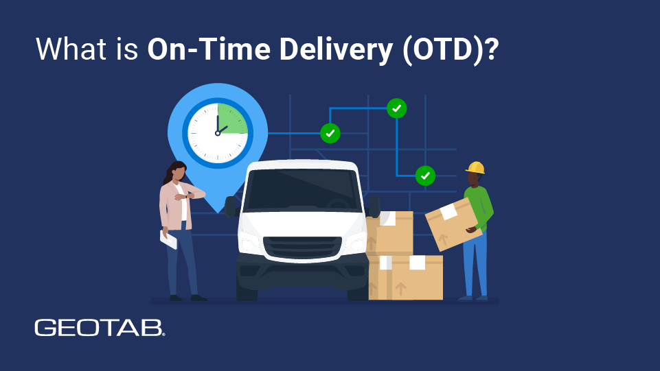 on-time delivery illustration