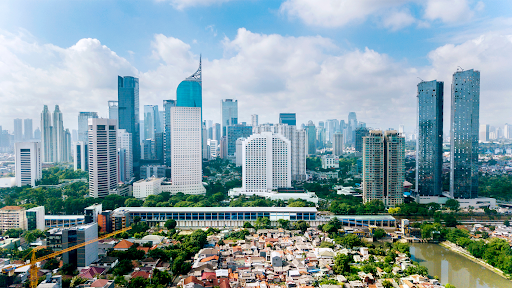 indonesian skyline