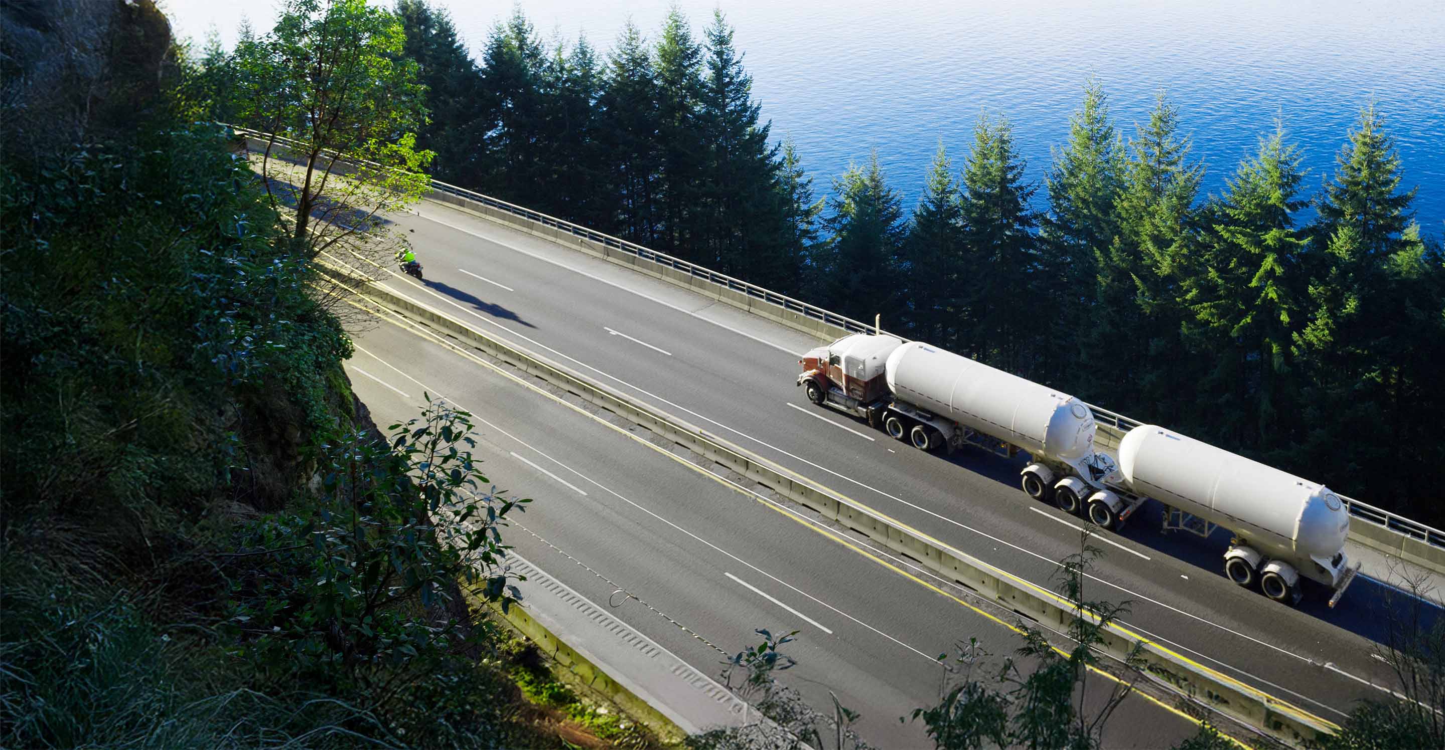 heavy truck transport oil image