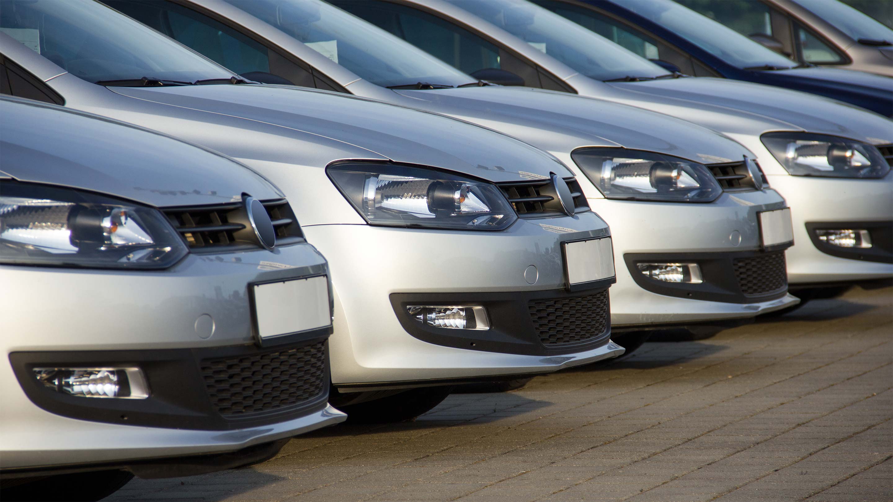 image of a rental fleet