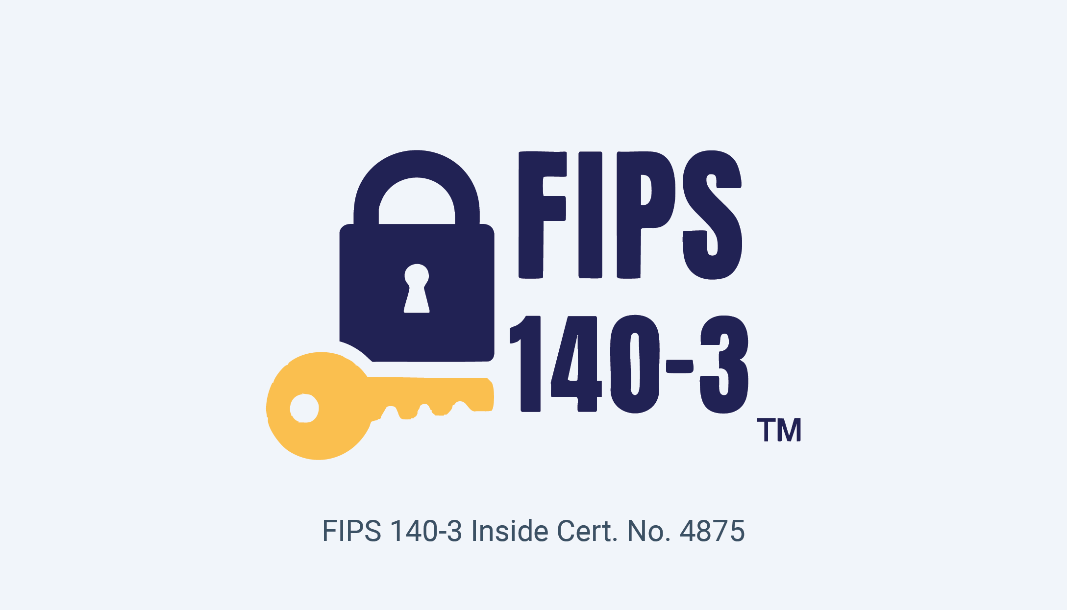 FIPS 140-3 logo