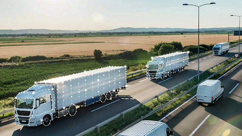 Transport trucks