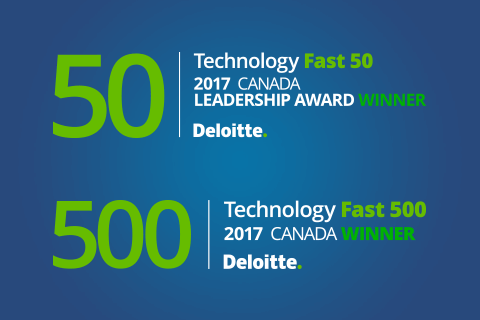 Deloitte Technology Fast 50 2017 Leadership Award logo