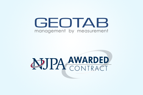 Geotab and NJPA Award logo