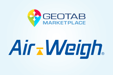 Air Weigh and Geotab Marketplace logo
