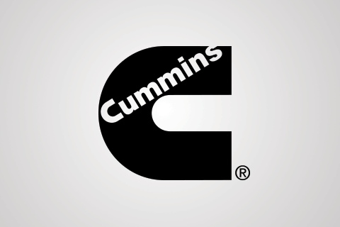 Cummins logo on white background