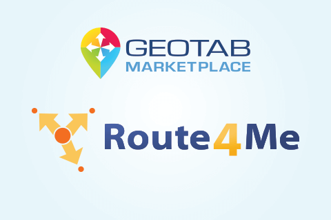 Geotab Marketplace and Route4Me logo
