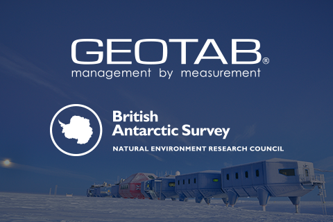 Geotab and British Antartic Survey logo